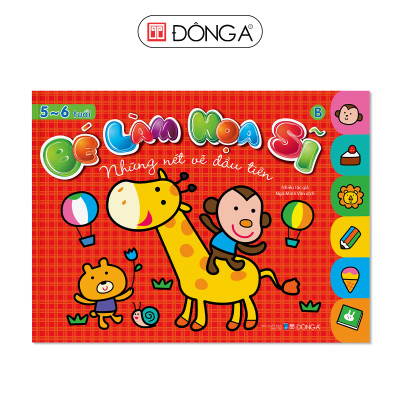 Combo 6 cuốn Bé làm họa sĩ