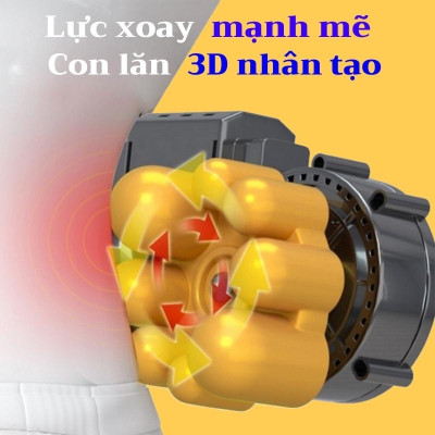 Gối Massage Cổ Vai Gáy Cao Cấp Thế Hệ Mới, Máy Massage Hồng Ngoại 20 bi Đa Chức Năng, Giảm Nhức Mỏi Toàn Thân Hiệu Quả