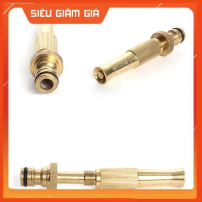 Bộ dây vòi xịt nước rửa xe, tưới cây . tăng áp 3 lần, loại 7m,10m 206587 đầu đồng,cút đồng,nối đen+ tặng đai