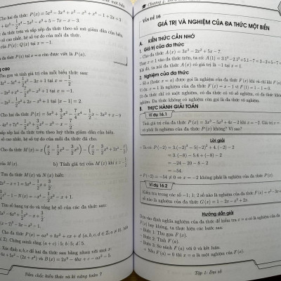 Sách - Combo Nắm chắc kiến thức và kĩ năng Toán 7 ( tập 1 + 2 )