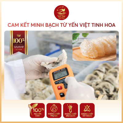 Tổ yến Tinh chế thượng hạng 50 gram Yến Việt Tinh Hoa - Hàng chính hãng