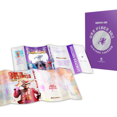 One Piece - Tập 103 - Chiến Binh Giải Phóng - Limited Edition - Bìa Cứng - Tặng Kèm Bìa Áo Hologram