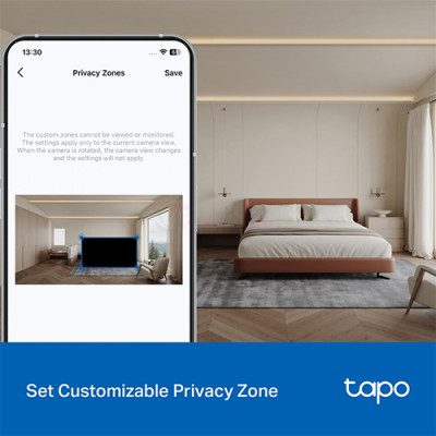 Camera trong nhà/ngoài trời TP-Link Tapo Pan/Tilt Indoor/Outdoor Home Security 3MP 2K C216 - Hàng chính hãng