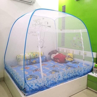 Màn Chụp , Mùng Chụp Tự Bung Đỉnh Rộng Cao Cấp Mộc Miên ( Hà Nội )