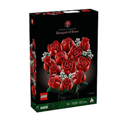 Đồ Chơi Lắp Ráp Bó Hoa Hồng Lego LEGO ADULTS 10328 (822 chi tiết)