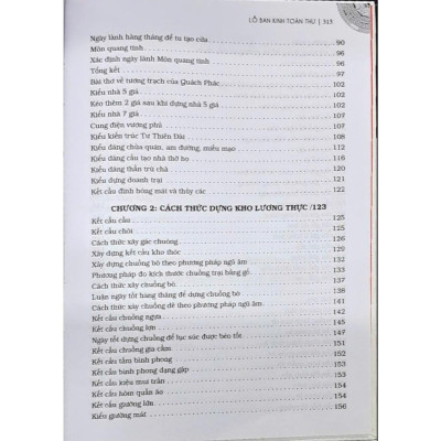 Sách - Lỗ Ban Kinh Toàn Thư - Tác Phẩm Kinh Điển Về Thuật Chọn Ngày Tốt, Phong Thuỷ Kiến Trúc Trung Hoa Cổ Đại - Bìa Cứng - Minh Thắng