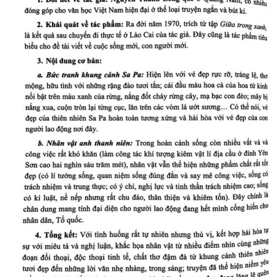 Hướng Dẫn Ôn Tập Thi Tuyển Sinh lớp 10 Trung Học Phổ Thông - Môn Ngữ Văn