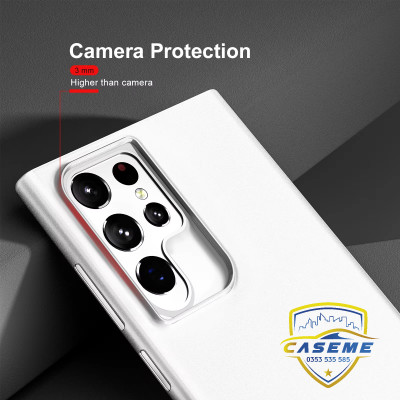 Ốp lưng dành cho Samsung S22 Ultra, Samsung S22 Plus, Samsung S22 hiệu MEMUMI lụa siêu mỏng 0.3mm, chống sốc, bảo vệ camera cao cấp - Hàng chính hãng