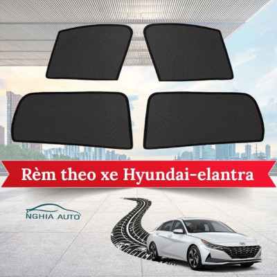 Rèm che nắng, Chắn nắng nam châm dành cho xe ô tô HYUNDAI ELANTRA