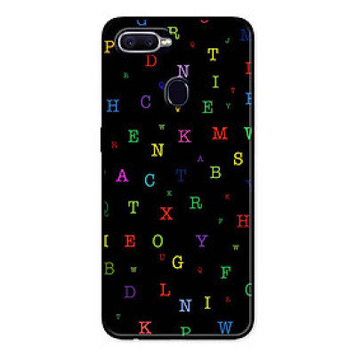 Ốp Lưng in cho Realme 2 Pro Mẫu Bảng Chữ Cái Đa Màu - Hàng Chính Hãng