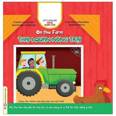Sách - Cùng Khám Phá - Tham Quan Nông Trại - Song Ngữ Anh Việt - Tân Việt Books