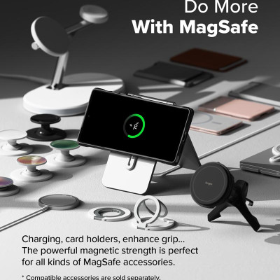 Ốp lưng cho Samsung Galaxy S25 Ultra RINGKE Fusion X Magnetic - Hàng Chính Hãng