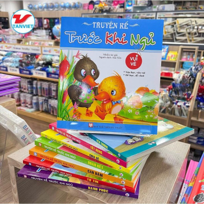 Sách - Truyện Kể Trước Khi Ngủ - Vui Vẻ - Tân Việt Books