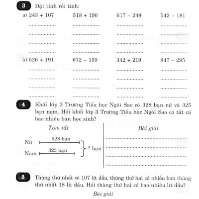 Vở Bài Tập Nâng Cao Toán Lớp 3 - Tập 1 (Bám Sát SGK Chân Trời Sáng Tạo) _HA