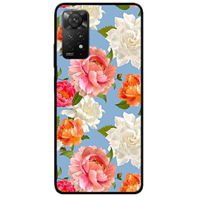Ốp lưng cho Redmi Note 11 4G - Redmi Note 12 - Redmi Note 12 Pro - Redmi Note 12 Pro 5G - Hoa Đa Sắc - Hàng Chính Hãng