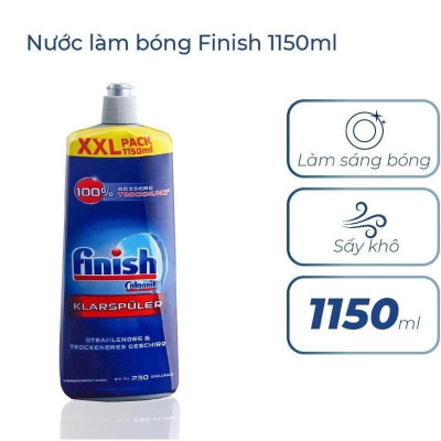 Nước làm bóng Finish 750ml, 1150ml - Hàng chính hãng