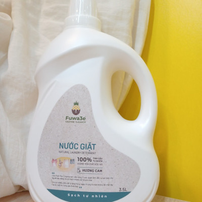 Nước Giặt Hữu Cơ Fuwa3e Chuyên Giặt Lụa 3,5L An Toàn Cho Bé