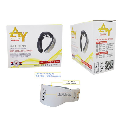  Máy Massage Xung Điện Cổ Ayosun Hàn Quốc