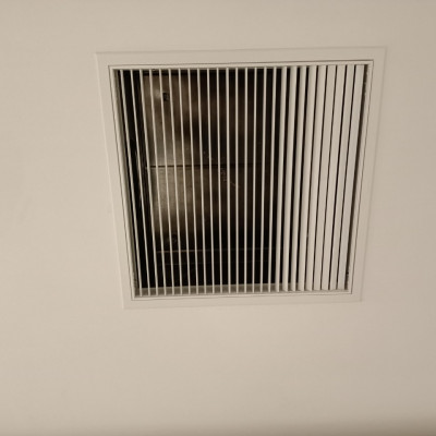 Cửa gió hồi nan bầu dục 600x600, cửa gió hồi điều hòa âm trần nhôm sơn tĩnh điện