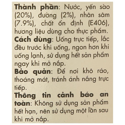Lốc 6 lọ Yến sào win
