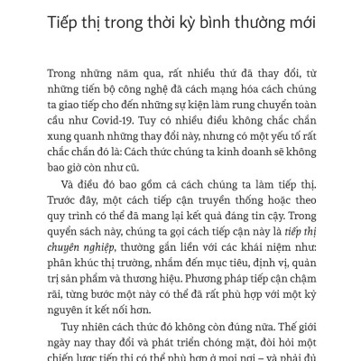 Tiếp Thị Với Tinh Thần Doanh Chủ - Vượt Qua Sự Chuyên Nghiệp Để Hướng Tới Sáng Tạo, Lãnh Đạo Và Bền Vững - Entrepreneurial Marketing