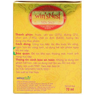 Combo 12 lọ Yến sào win