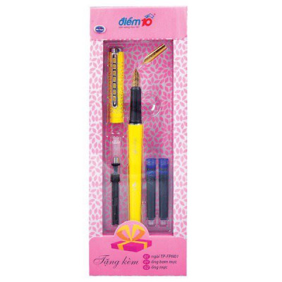 Bút máy Thiên Long Điểm 10 TP-FTC03 - Mực đen