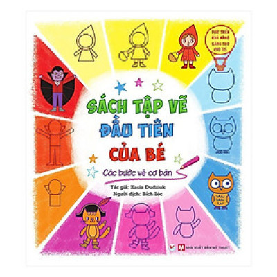 Sách - Phát Triển Khả Năng Sáng Tạo Cho Trẻ - Sách Tập Vẽ Đầu Tiên Của Bé - Tân Việt Books