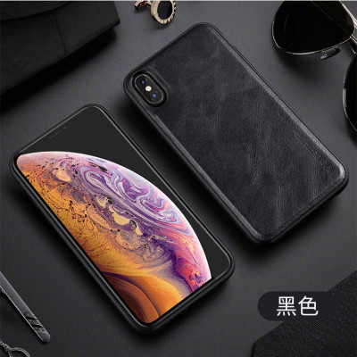 Ốp lưng da cho iPhone X, Xr, Xs Max, iPhone 11, 11 Pro, 11 Pro Max hãng X-level cao cấp viền mềm chống sốc - Hàng chính hãng