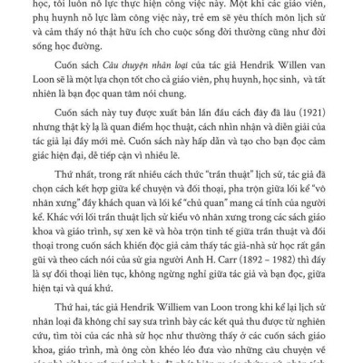 The Story Of Mankind - Câu Chuyện Nhân Loại - Một Lược Sử Sống Động Về Loài Người