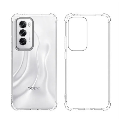 Ốp lưng dành cho OPPO Reno 12 5G, Reno 12 F 5G dẻo TPU trong suốt dày dặn chống sốc cao cấp - Hàng chính hãng
