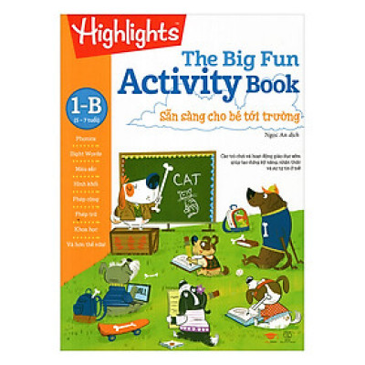 Big Fun Activity Book - Sẵn Sàng Cho Bé Tới Trường 1 - B (5-7 Tuổi)