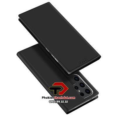 Bao da dành cho SamSung Galaxy S25 Ultra, S24 Ultra, S23 Ultra, S23 FE, S24 FE, Note 20 Ultra chính hãng Dux Ducis - Hàng chính hãng
