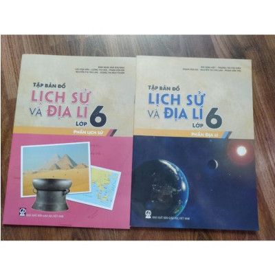 Sách - Tập Bản Đồ Lịch Sử Và Địa Lí Lớp 6 - Phần Địa lí