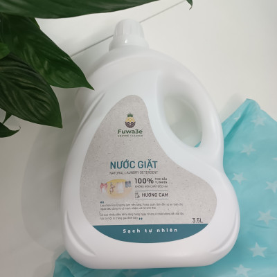 Nước Giặt Hữu Cơ Fuwa3e Chuyên Giặt Lụa 3,5L An Toàn Cho Bé
