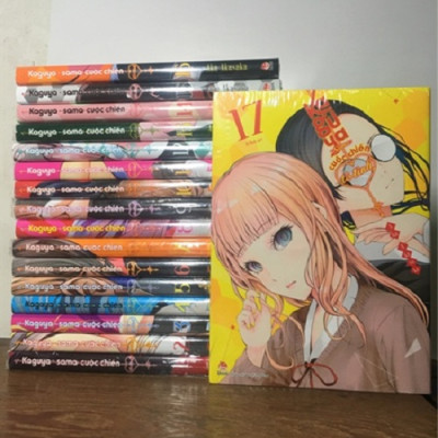 Sách - Kaguya-sama: Cuộc chiến tỏ tình (combo trọn bộ 28 tập, gồm tập 1 tái bản không phụ kiện, tập 2-28 bản in đầu)