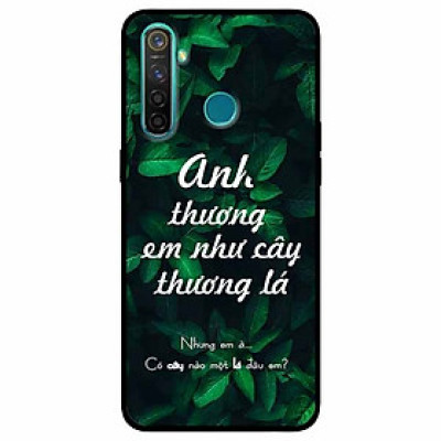 Ốp lưng in cho Realme 5, Realme 5s, Realme 5i Mẫu Anh Thương Em