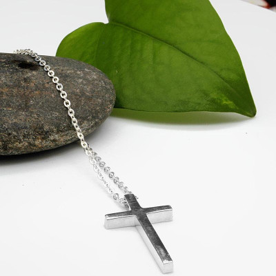Dây Chuyền Nữ Bạc Hình Thánh Giá Thập Giá Cho Người Theo Đạo BẠC HIỂU MINH DMD336