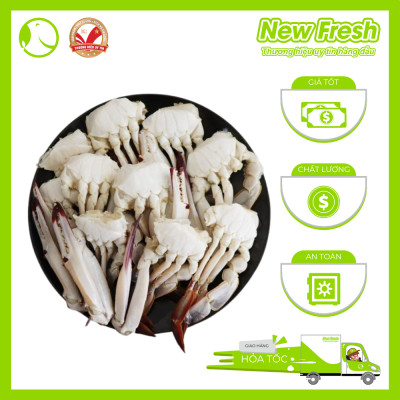 Ghẹ Cắt Xuất Khẩu - Túi 1Kg (16-20 Miếng)