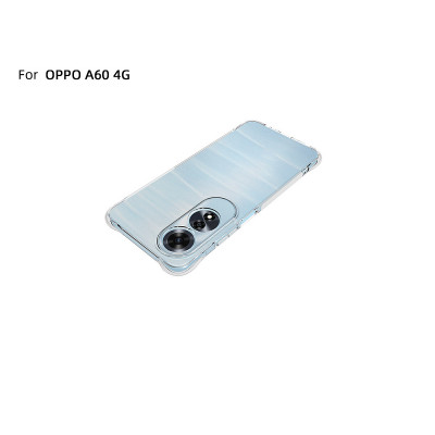 Ốp lưng cho Oppo A60 4G dẻo trong TPU chống sốc 4 góc cạnh ( Hàng chính hãng)