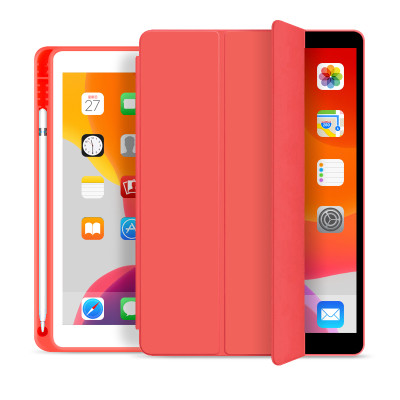 Bao Da Smart Cho iPad 9.7inch Air, Air2, Pro9.7, Gen 5, Gen 6 TPU Silicon Mềm Có Khay Đựng Bút Pencil  - Hàng chính hãng