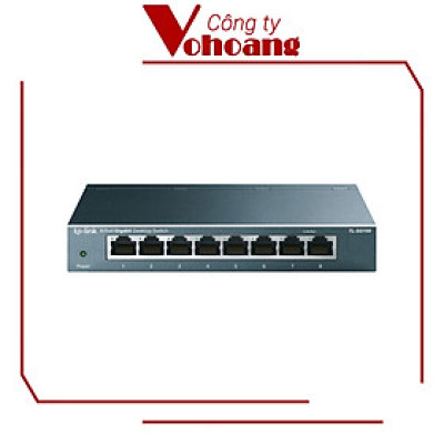 Bộ Chia Tín Hiệu Swich TP-Link SG108 Để Bàn 8 Cổng 10/100/1000Mbps - Hàng Chính Hãng
