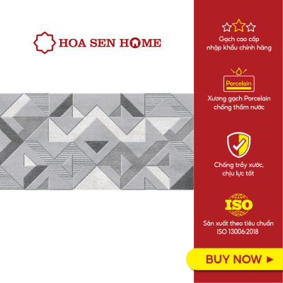 Gạch men ốp tường LUSTRA INCEF0300600021D1 phủ men phủ Nano chống xước, chống thấm tốt, độ dày 9mm, kích thước 300mmx600mm - Hàng chính hãng