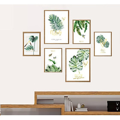 BỘ Tranh treo tường PHONG CÁCH BẮC ÂU NHẸ NHÀNG, SANG TRỌNG Tặng kèm khung và đinh ba chân treo tranh chuyên dụng PVP-TP230