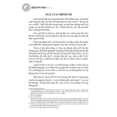 Sách - Kinh Dịch Trọn Bộ - Theo Bản In Của Mai Lĩnh 1944 - 1945 - Bìa Đen - Minh Thắng