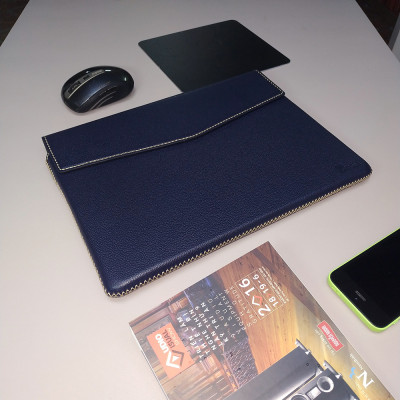 Bao da thật Toni bảo vệ Macbook, Laptop, Surface - Hàng chính hãng