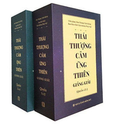 Sách - Bộ Thái Thượng Cảm Ứng Thiên Giảng Giải - Trọn Bộ 4 Quyển - Chính Thông Book