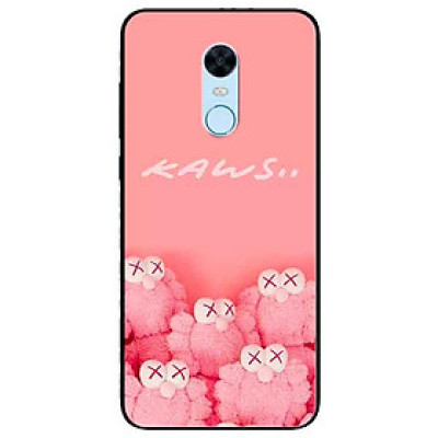 Ốp lưng in cho Xiaomi Redmi Note 5 (Redmi 5 Plus) Mẫu KAW Hồng