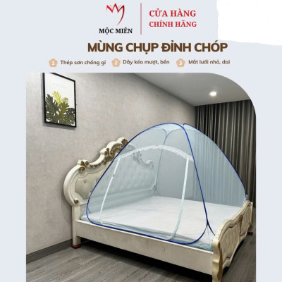 Màn Chụp Đỉnh Chóp Cao Cấp Mộc Miên - Kích Thước  1,8mx2m ( hình thật )