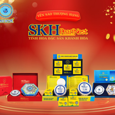 SKHPearlNest Khánh Hòa Đặc sản Yến sào tinh chế tổ thượng hạng hộp 100g